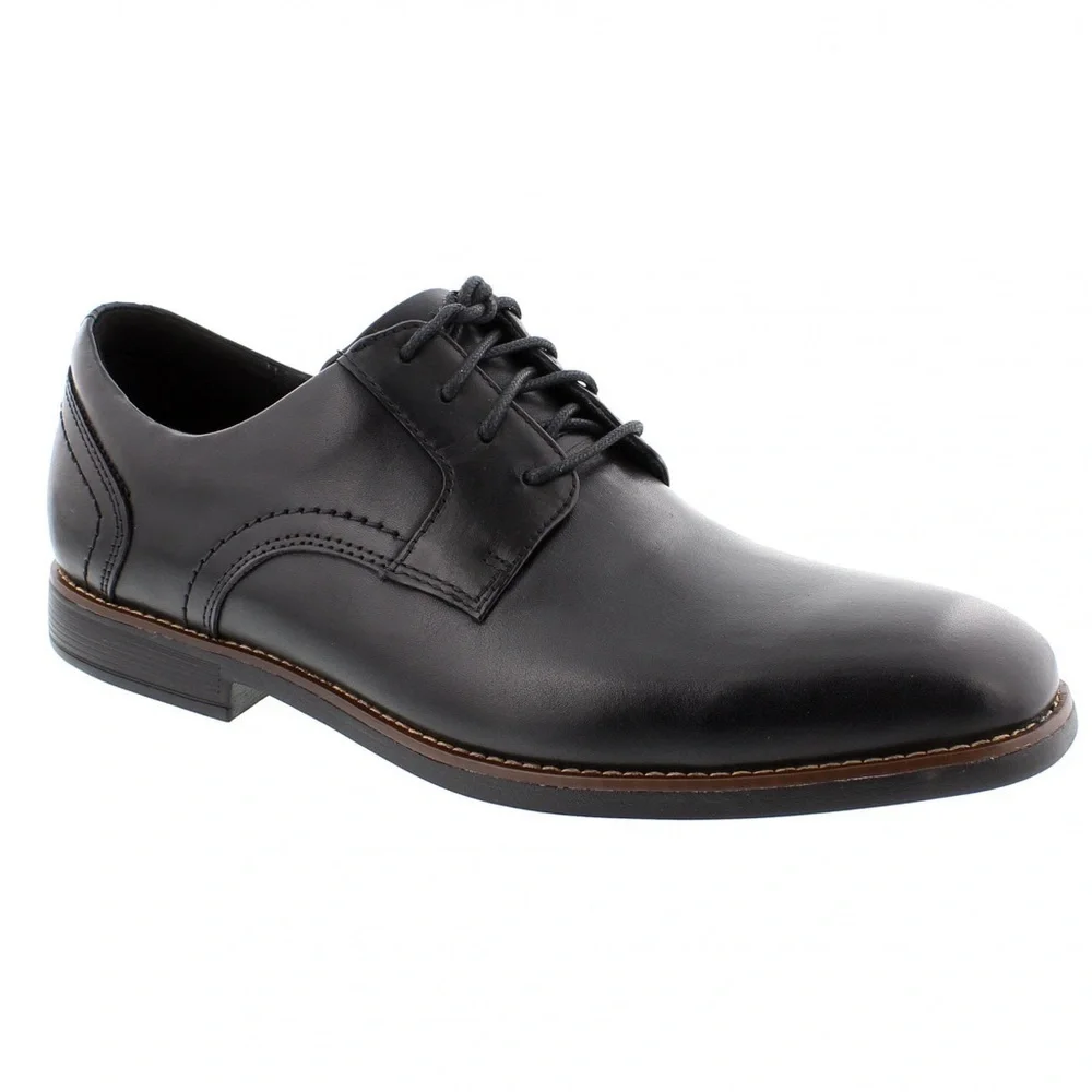 New Rockport Men’s 10 Slayter Plain Toe Derby Shoes CH1235